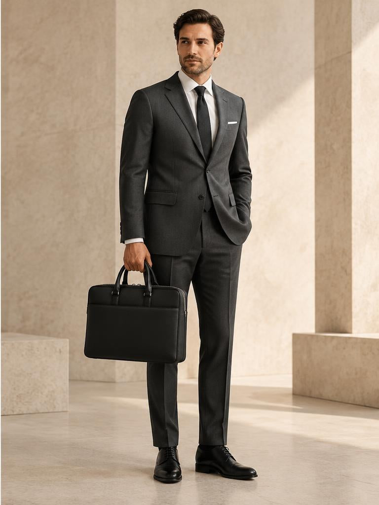 Portafolio Ejecutivo Negro - Polliry