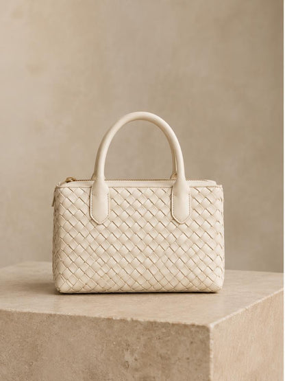 Bolso de Mano Marfil - Polliry